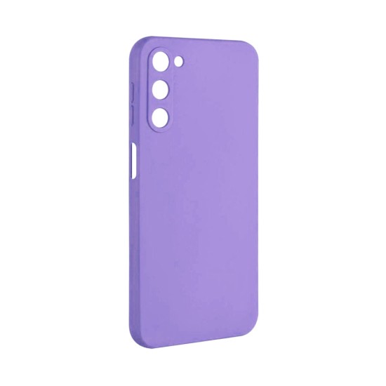 Silicone Case with Camera Shield for Samsung Galaxy S23 Purple